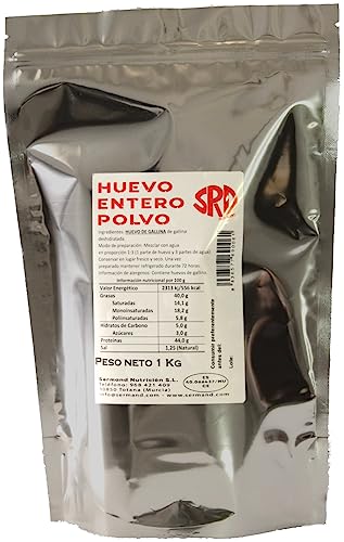 Huevo en polvo. Bolsa de vacío de 1 Kg.