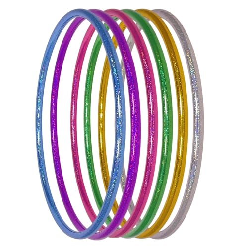 Hula Hoop para niños, Colores Brillos, Ø70cm, Violeta