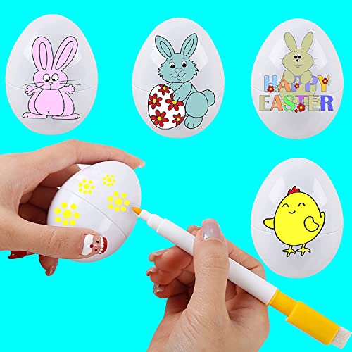 HVDHYY Juguete de Huevos Plástica 12Pcs Juego de Reconocimiento de Formas y Colores Clasificación Puzzle Juguete Educativos Geométricos para 2+ Niños y Niñas Regalo Navidad/Día del Niño/Cumpleaños