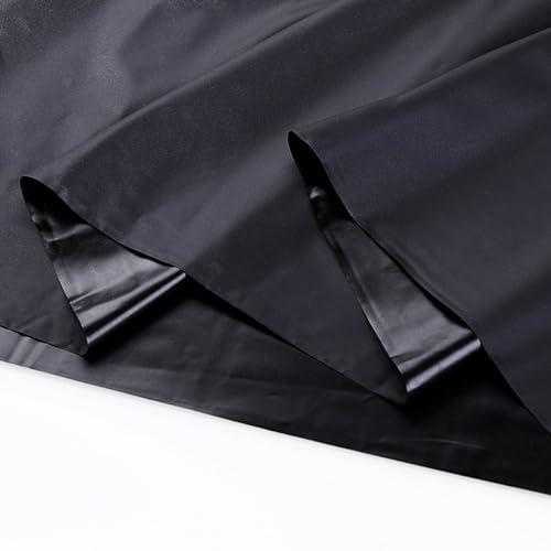 HYQPAI Sábana impermeable para juegos sexuales húmedos Cuerpo de aceite Juegos de masaje para adultos Ayuda de cama de PVC(Color:black,Size:1.3m*2.2m)