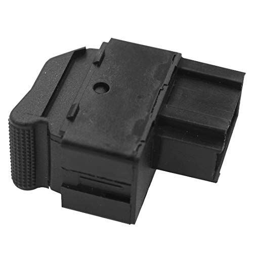 HZTWFC Interruptor de la ventana eléctrica de 2 piezas solo botón lateral OEM # 6X0 959 855B 6X0959855B Para VW Lupo Polo Seat Cordoba Ibiza III