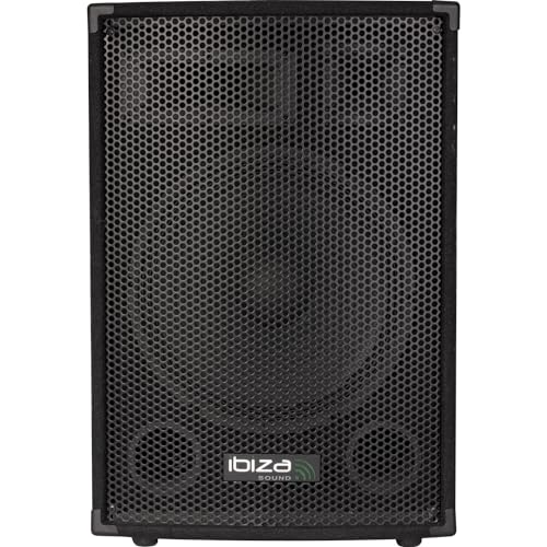 Ibiza DISCO8B - Altavoz de suelo de 300 W, negro