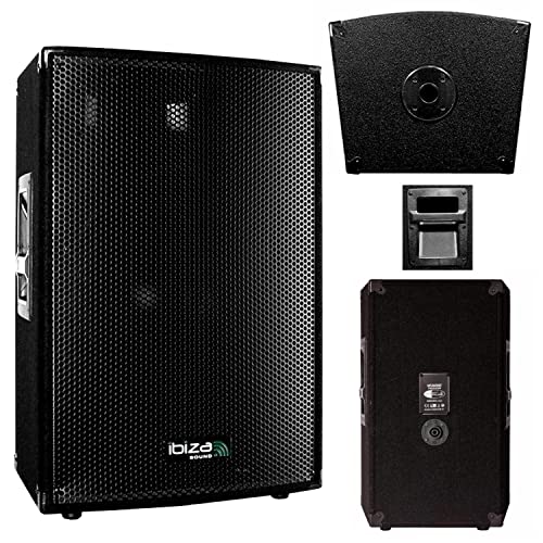 Ibiza DISCO8B - Altavoz de suelo de 300 W, negro