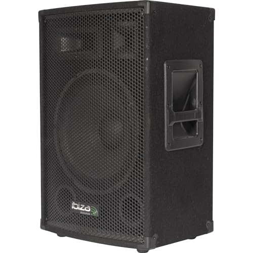 Ibiza DISCO8B - Altavoz de suelo de 300 W, negro