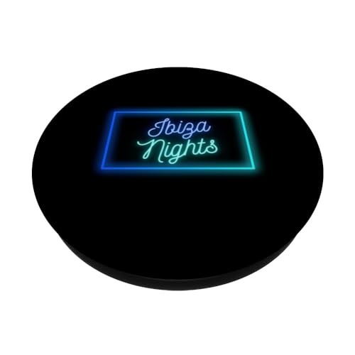 Ibiza Hippie Yoga Meditar puesta de sol Techno Party PopSockets PopGrip Intercambiable