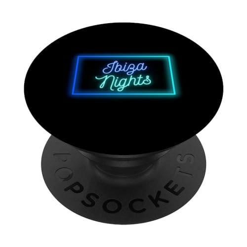 Ibiza Hippie Yoga Meditar puesta de sol Techno Party PopSockets PopGrip Intercambiable