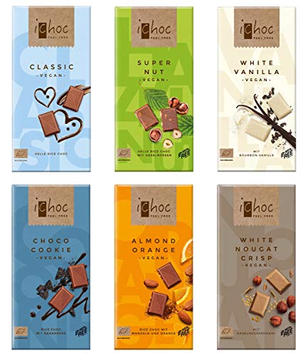 iChoc Vivani Organic Chocolate Mix vegan | 6 x 80g