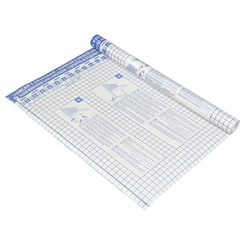 Idena 223035 - Lámina para libros autoadhesiva transparente, 5m x 40 cm, 1 rollo de lámina adhesiva