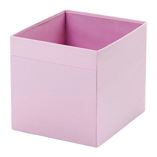 IKEA Drona Box Claro Rosa; (33 x 38 x 33 cm); Apto para organizar una expedición y estantería KALLAX