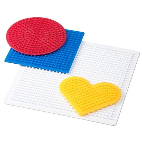 Ikea Pyssla - Juego de Perlas para Planchar (14.000 Cuentas, 4 Unidades), Multicolor