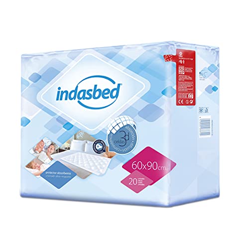 Indasbed Protector Cama, 60 x 90 cm - 20 Unidades