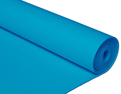 INNSPIRO Goma EVA azul rollo 100x200cm.x2mm. Material muy utilizado para manualidades y decoración