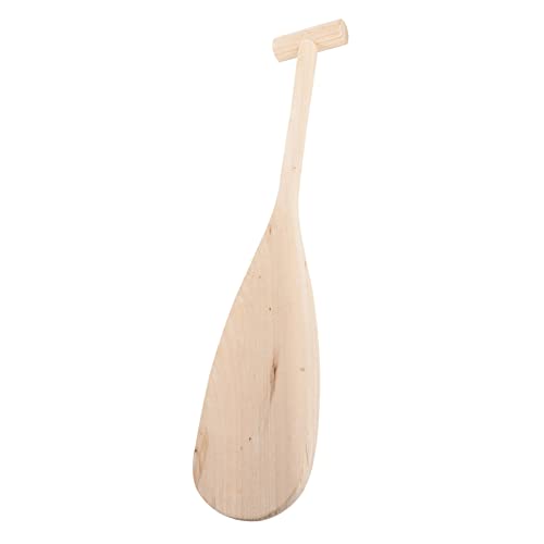 INOOMP - Remo de madera para niños, remates de barcos, bandeja vintage de madera, remo de canoas, para niños, remo de madera, unisex, remo de hermandad y remo decorativo de madera