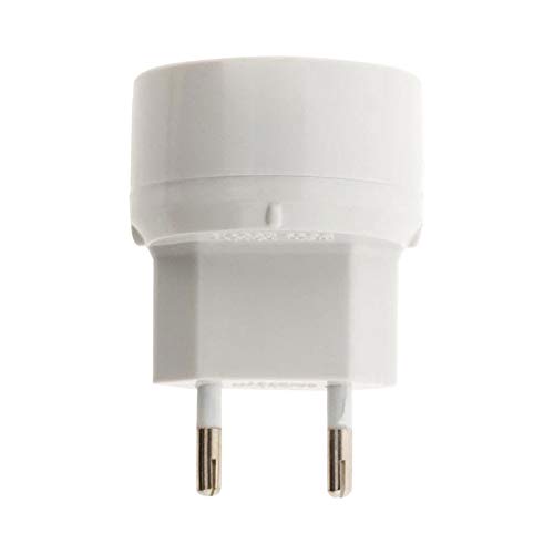 Inotech - Adaptador, con convertidores de enchufe 6a m, f, 16a, blanco