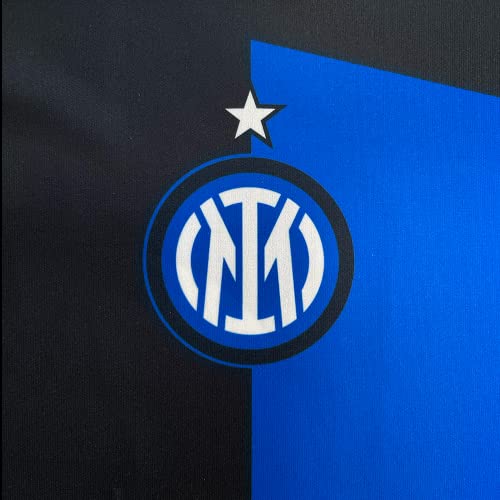 Inter - Camiseta Home Personalizada con Nombre y número de látaro/Camilla con Parche Ebay 2023 Replica Oficial, Azul, Negro, 100% Poliéster, Adulto y Niño