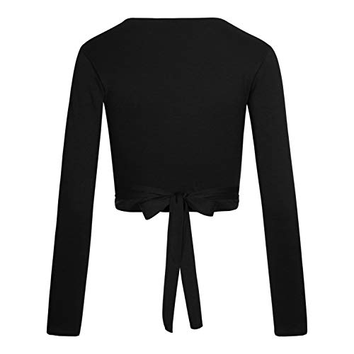 Intermezzo jecru m6544 Jazz Ballet Gimnasia térmica wickelj Acke, Color Negro, tamaño Large