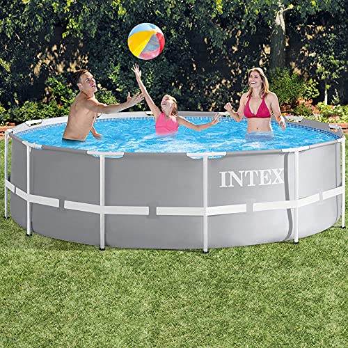 Intex 26716NP - Piscina redonda desmontable intex prisma frame 366x99 cm con depuradora