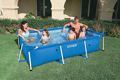 Intex 28270NP Small Frame - Piscina desmontable, 220 x 150 x 60 cm, 1.662 litros, Color Azul