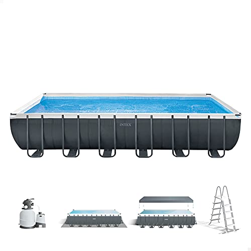 INTEX 55221 - Piscina elevada rectangular ultra XTR frame 732x366x132 cm + depuradora