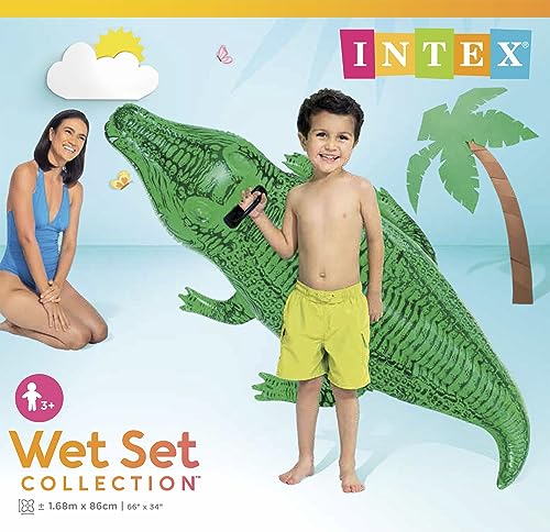 Intex 58546 Inflatable crocodile - 168x86 cm