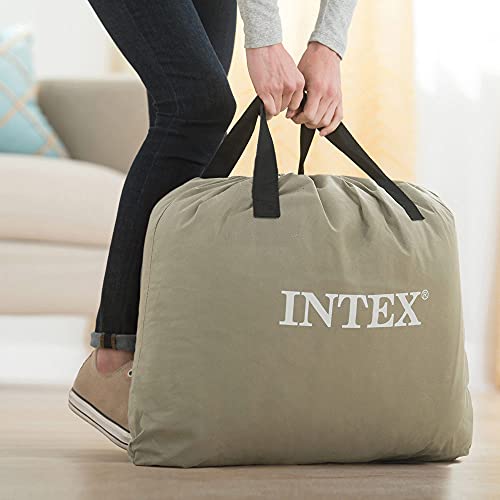 Intex 64148, Cama de aire, Unisex, Multicolor, 137 x 191 x 25 cm