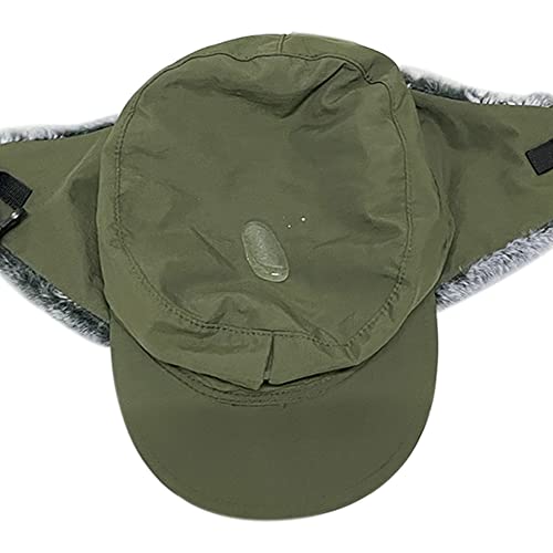 Invierno Gorro Hombres Gorra Aviador Orejeras Sombreros cálido Ruso Ushanka Soldado Cazador Kent Hat