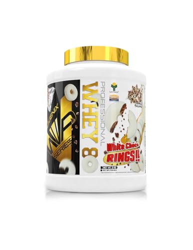 iO.GENIX - WHEY 80 PROFESSIONAL 2 KG | Proteína | Concentrado de Suero de Leche | En Polvo (White Choco Rings)