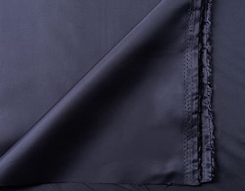 IPEA Tejido de Forro 200 x 150 cm color Negro - Made in Italy – Tejido al Metro para Costura, Ropa, Forros, Chaquetas, Pantalones, Faldas, Muebles, Almohadas - Tela Lisa para Coser y Forrar