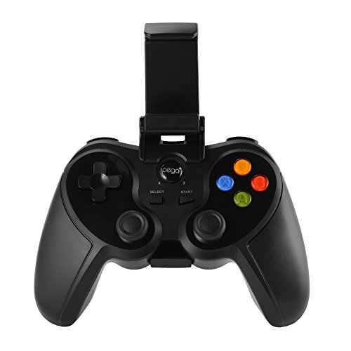 iPega PG-9078 Bluetooth Gamepad controlador de juego inalambrico con soporte de telefono ajustable para Android iOS Smartphone Windows PC TV TV Box Tablet