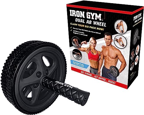 Iron Gym Dual Ab Wheel - Espalda y musculatura de espalda