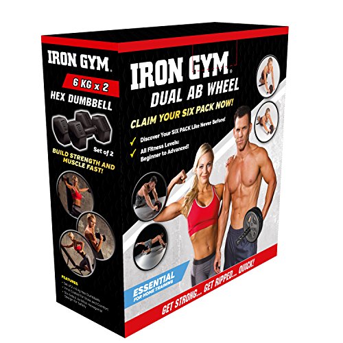 IRON GYM Roues abdominales