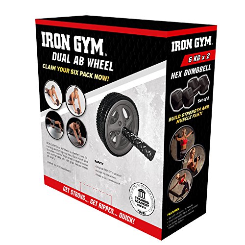 IRON GYM Roues abdominales