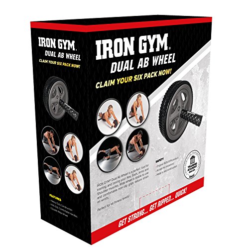 IRON GYM Roues abdominales