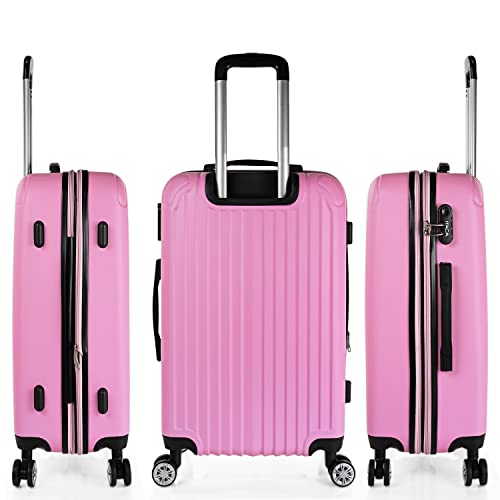 ITACA - Maletas Medianas - Maleta Mediana 4 Ruedas, Maleta Viaje Mediana, Maletas De Viaje, Maleta Mediana. Candado con combinacion T71560, Rosa