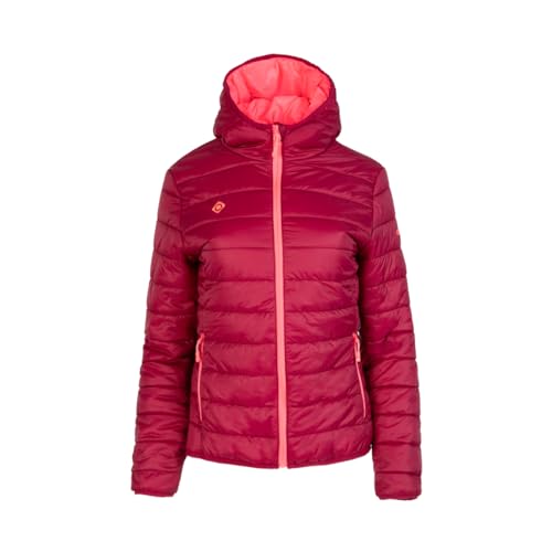 Izas - Chaqueta de Fibra para Mujer - Chaqueta Térmica de Rápido Secado con Cierre de Cremallera - Material Transpirable Ideal para Actividades al Aire Libre - Sindu Rosa - Talla XXL