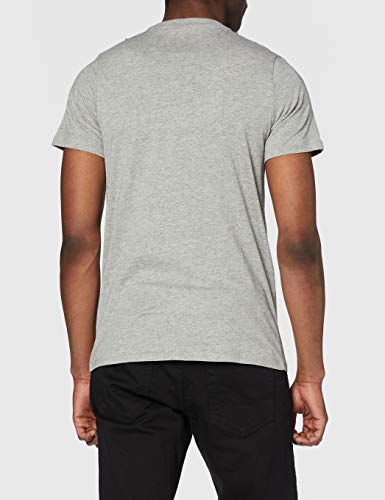 Jack & Jones Jjecorp Logo tee SS Crew Neck Noos T-Shirt, Light Grey Melange, M para Hombre