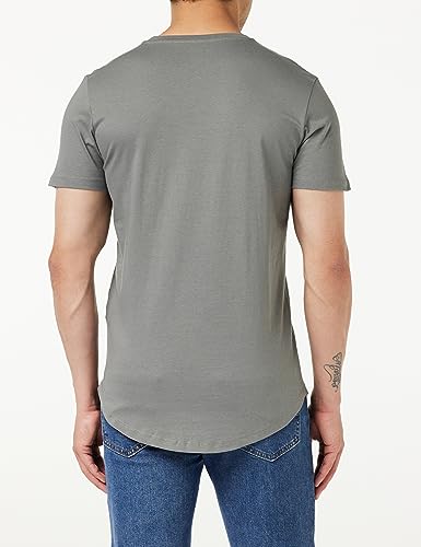 Jack & Jones Jjenoa tee SS Crew Neck Noos Camiseta, Verde (Sedona Sage), M para Hombre