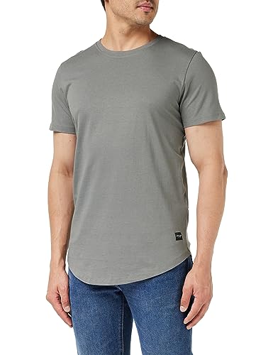 Jack & Jones Jjenoa tee SS Crew Neck Noos Camiseta, Verde (Sedona Sage), M para Hombre