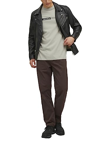 JACK & JONES Jjneo tee SS Crew Neck-Camiseta de Manga Corta, Jojoba, M para Hombre