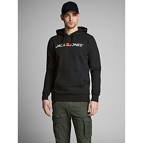 JACK & JONES Male Hoodie Logo