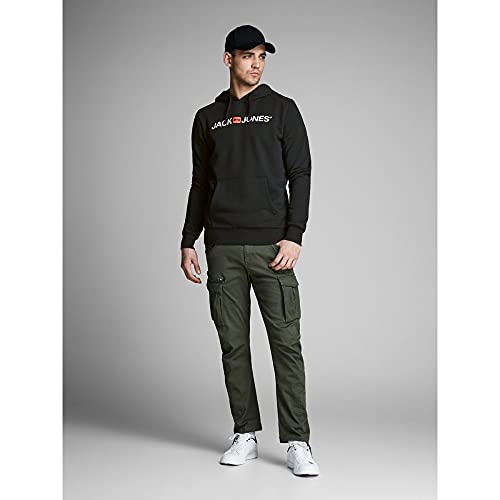 JACK & JONES Male Hoodie Logo