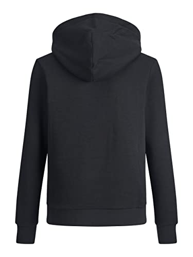 JACK&JONES JUNIOR Sudadera con Capucha para Niños Negro, 140