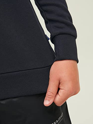 JACK&JONES JUNIOR Sudadera con Capucha para Niños Negro, 140