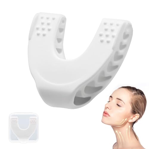 Jawline Trainer - Entrenador de mandíbula, ejercitador Jawline para hombres y mujeres, ejercitador de mandíbula de 40 libras, doble mentón para cara, boca, cincel y mejora de la línea de la mandíbula,