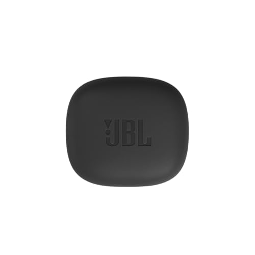 JBL Wave 300 TWS True Wireless Auriculares Inalámbricos In-Ear con micrófono integrado, hasta 26 horas de reproducción, incluye estuche de carga, negro