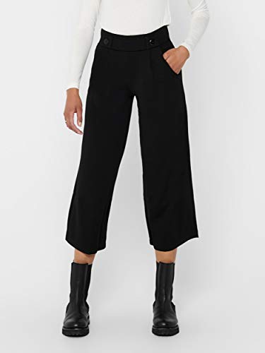 JDY JDYGEGGO NEW ANCLE PANTS JRS NOOS Pantalón, Negro, XL para Mujer