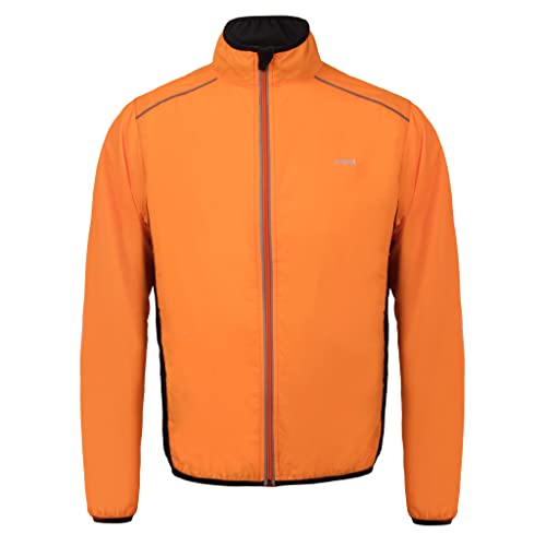 JEPOZRA Chaqueta Cortavientos Ciclismo Hombre MontañIsmo Reflectante Abrigo Transpirabl Ropa Deportiva Exteriores ProteccióN UV Manga Larga Correr Resistente Al Viento Yal Agua