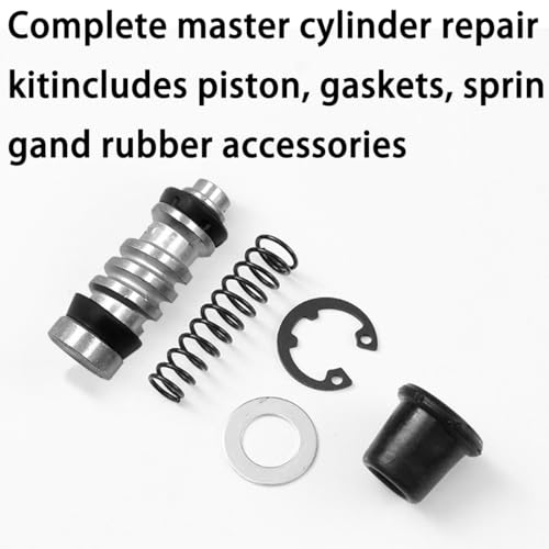 JNNJ Kit Reparación Cilindro Freno Delantero, Moto Embrague Freno Bomba 12.7mm Pistón émbolo Reparación Kits, Kits De Reparación De émbolo De Pistón Accesorios Para Motocross, Scooter(36.7x13mm)