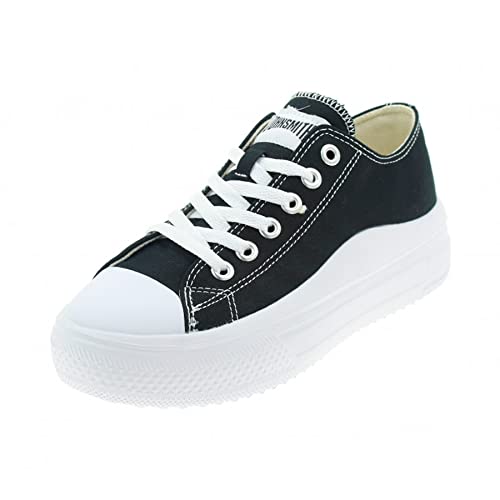 JOHN SMITH Zap.j.Smith Licy Negro 36, Zapatillas Deportivas Mujer, EU