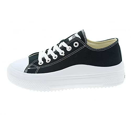 JOHN SMITH Zap.j.Smith Licy Negro 36, Zapatillas Deportivas Mujer, EU